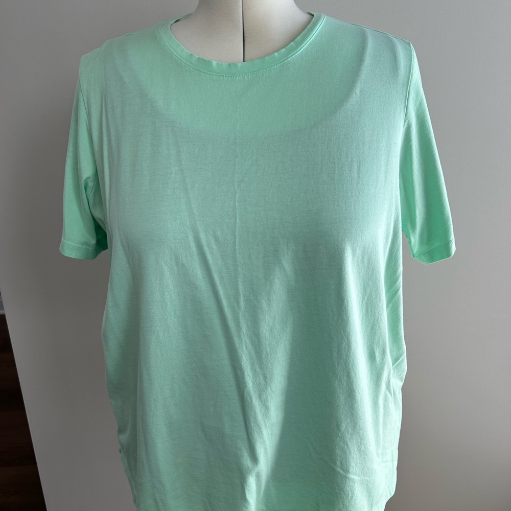 Mint Green Lands’ End T-Shirt
